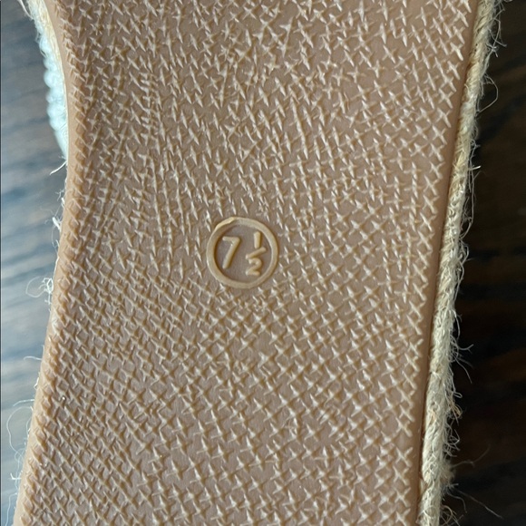 Andiamo Ateddy Rhinestone and Pearl Embellished Slip-on Espadrilles size 7.5 - Picture 5 of 14